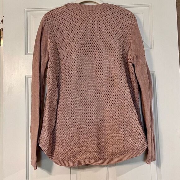 August Mist Women’s Large Pink Sweater - Picture 4 of 10